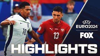 Serbia Vs England 01 Extend Highlights Euros 2024 [upl. by Artimed498]