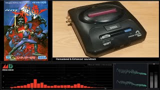 Sega Megadrive Soundtrack Strider Hiryu  Track 18 Roaring Remastered amp Enhanced [upl. by Masson]