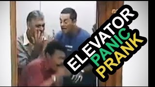 ELEVATOR PANIC PRANK in Brazil [upl. by Nalyr821]