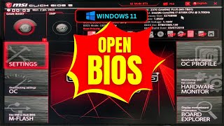 How to Open UEFI BIOS in Windows 11 [upl. by Oleg]