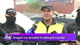 Arme aduse ilegal în România comandate online și livrate prin curier [upl. by Rednave624]