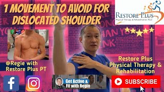 Avoid this Movement For a Dislocated Shoulder [upl. by Noemys222]