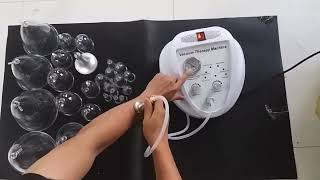 How to Use Body Shaping Vacuum Therapy Machine tutorial [upl. by Nho]