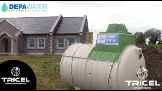 Sewage treatment system installation in Newry Co Down Northern Ireland [upl. by Erickson]