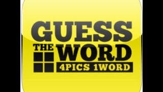 Guess The Word  4 Pics 1 Word Level 27 Answers [upl. by Aleras402]