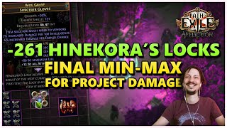 PoE 261 Hinekoras Locks  The Final Minmax for Project Damage  Stream Highlights 815 [upl. by Atirec]