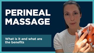 Perineal Massage How To Do It [upl. by Parfitt41]