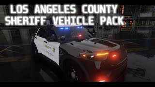 FiveM Los Angeles County Sheriffs Vehicle Pack  DebadgedGeneric Tebex [upl. by Rotciv180]