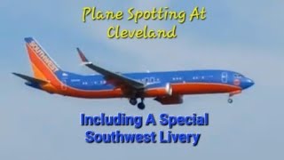 Southwest Blue Canyon Livery FedEx Heavy 767 Aer Lingus And Other Planes At Cleveland [upl. by Nialb]