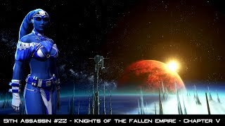 SWTOR Sith Assassin 22  Expansions  Knights of the Fallen Empire  Chapter V From The Grave [upl. by Eelnodnarb]