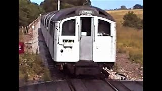 Epping to Ongar Line in LUL Days [upl. by Veal]