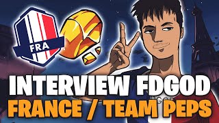 FDGod  ses belles histoires avec léquipe de France et la Team Peps interview [upl. by Colton]