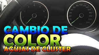 CAMBIO DE COLOR EN AGUJAS DE CLUSTER VENTO  Livander [upl. by Merat]