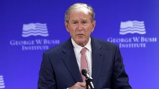 George W Bushs ardent speech on democracy in 3 minutes [upl. by Isolt]