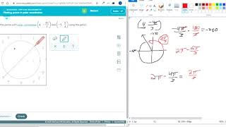 Plotting Points in Polar Coordinates [upl. by Olvan]