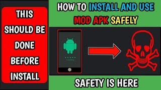 how to install and use mod apk safely [upl. by Ailahtan3]