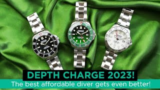 The NEW Depth Charge Watches 2023  The best affordable diver ever gets even better [upl. by Marcel182]