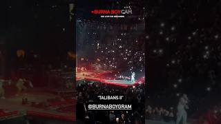 Burna Boy Performing At The 21k Capacity Scotiabank Arena Day 1 In Toronto 🔥 [upl. by Anal]