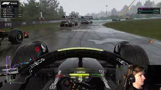 Jarno opmeer goes from P17 To P1 In 6 laps of racing during safety v2 [upl. by Karlise]