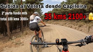 Veleta desde Capileira ‼️ 35 kms de Subida interminable 🥵 2100  Fondo mtb 2ª parte [upl. by Notnroht]