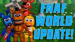 FNAF World NEW UPDATE Livestream [upl. by Tahp]