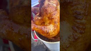 Who likes friedturkey at thanksgiving  🙋🏾‍♀️ jenniovittles deepfried turkeyrecipe [upl. by Sheelagh]