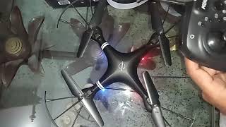 Information about k3c quadcopter drone QUADRONE 24GHz RC wifiFirst flight battery in Urdu [upl. by Peppel]