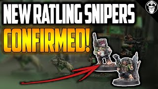 NEW Ratling Snipers Confirmed  Astra Militarum  Warhammer 40000 [upl. by Acirfa]