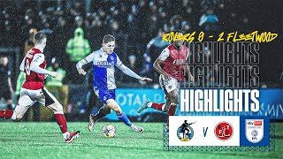 Match Highlights  Bristol Rovers v Fleetwood Town [upl. by Henryk]