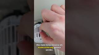 Sparclips am Heizkörper einstellen So funktionieren die SchiebeRegler beim Thermostat [upl. by Dnaleel]