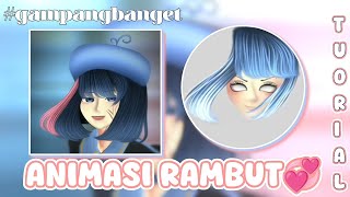 Tutorial Animasi Rambut  SAKURA SCHOOL SIMULATOR [upl. by Adaj]