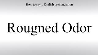 How To Pronounce Rougned Odor  How To Say American pronunciation [upl. by Lusa]