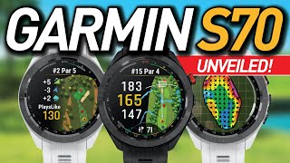 This Golf Watch Will BLOW YOUR MIND  Garmin Approach S70 Review [upl. by Anol]