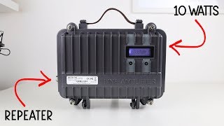 Retevis RT97 Portable Repeater First Look  Review Part 1 [upl. by Winona]