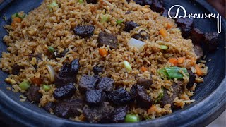 RECETTE FRIED RICE  RIZ CANTONAIS AU BOEUF  GHANA [upl. by Socha]