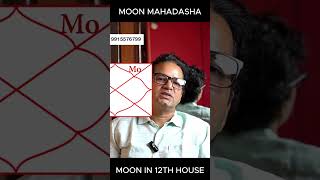 Moon Mahadasha in 12th House Effects amp Remedies in Vedic Astrology [upl. by Guillaume116]