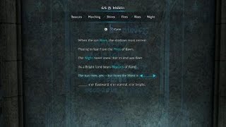 Middleearth™ Shadow of War™ How To UNLOCK CIRITH Ungol Ithildin Poem Door [upl. by Areta]