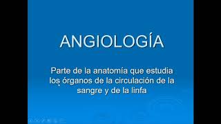 Angiología [upl. by Ninette]