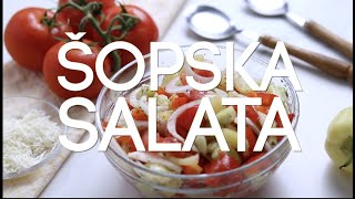 Šopska Salata Sopska Salata Recept [upl. by Nila745]