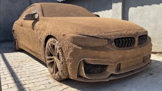 Wash the Dirtiest BMW 4  Deep Exterior Detailing [upl. by Pomeroy]