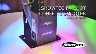 Showtec FX Shot Confetti ordercode 60908 [upl. by Eirrehc69]