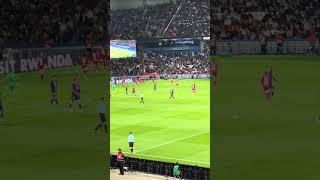 PSG vs Brest  Penalty pour Brest 01 PSGBrest Penalty Ligue1 football [upl. by Noryak]