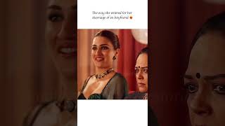 The way she entered for her ex boyfriend marriage dopatti kritisanon shaheersheikh [upl. by Herwig]