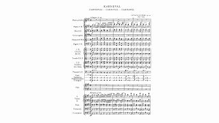 Dvořák quotCarnivalquot Overture Op 92 B 169 with Score [upl. by Asseral]