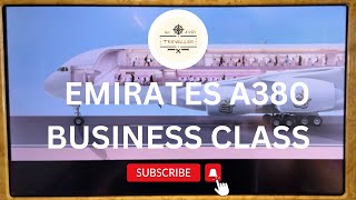 Emirates Airline Safety Video  Onboard The A380 Business Class Cabin [upl. by Deelaw]