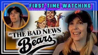 THE BAD NEWS BEARS 1976  movie reaction  FIRST TIME WATCHING [upl. by Hertberg167]