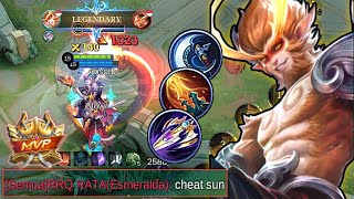 KETIKA SUN DIBILANG CHEAT DAMAGE  BUILD SUN PALING NGGAK LOGIS DI META SEKARANG  MOBILE LEGENDS [upl. by Falda]