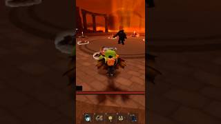 defeating the headless horseman roblox the haunt roblox shorts [upl. by Sivrad245]