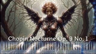 LoFi Purity  Chopin Nocturne in B flat minor Op9 no1 lofi classical piano music study read [upl. by Jovita]