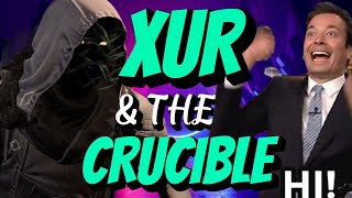 FIRST Time Meeting XUR and Running the Crucible as a NEW Destiny 2 Player [upl. by Atiuqrehs]